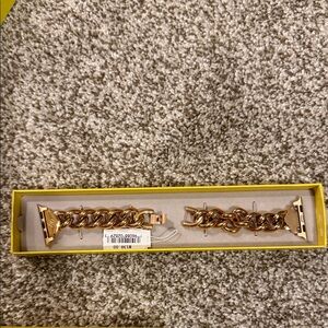 Kendra Scott Rose Gold Chain Link Apple Watch Adapter Strap